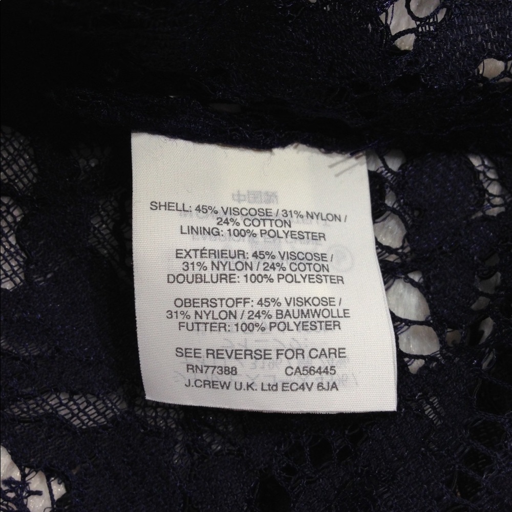 J. Crew Lace Top - Picture 8 of 9